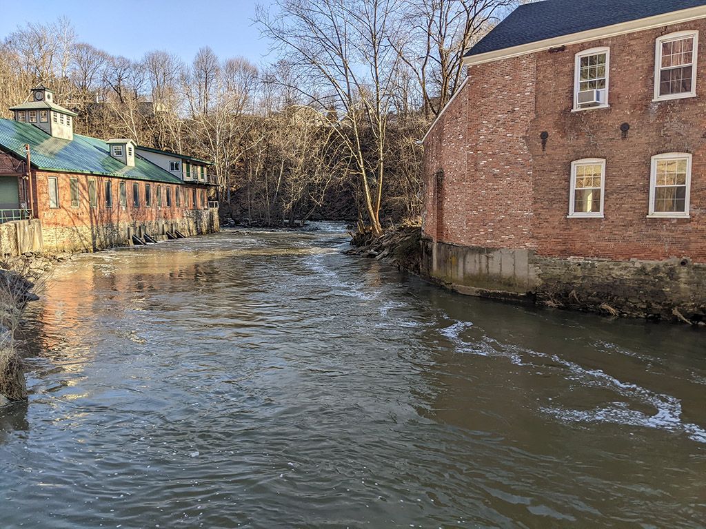 Wappingers Falls Factory on the Hudson River and Wappingers Creek